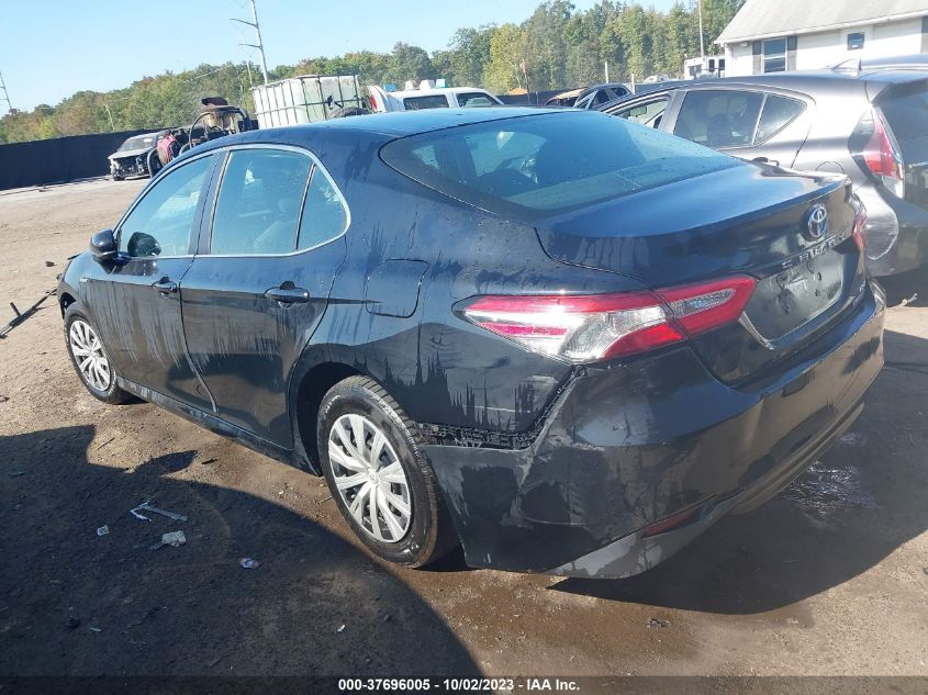 2018 Toyota Camry Hybrid Le VIN: 4T1B31HK6JU501475 Lot: 37696005