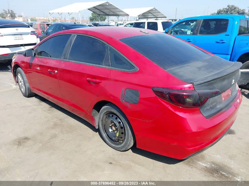 2017 Hyundai Sonata Se VIN: 5NPE24AF9HH444437 Lot: 37696452