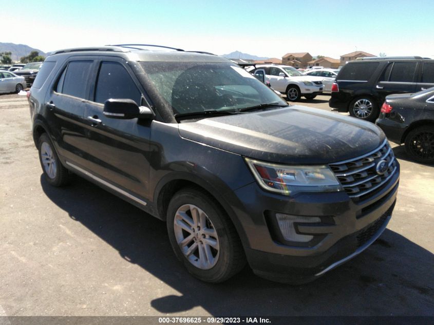 2017 Ford Explorer Xlt VIN: 1FM5K7D85HGC13355 Lot: 37696625