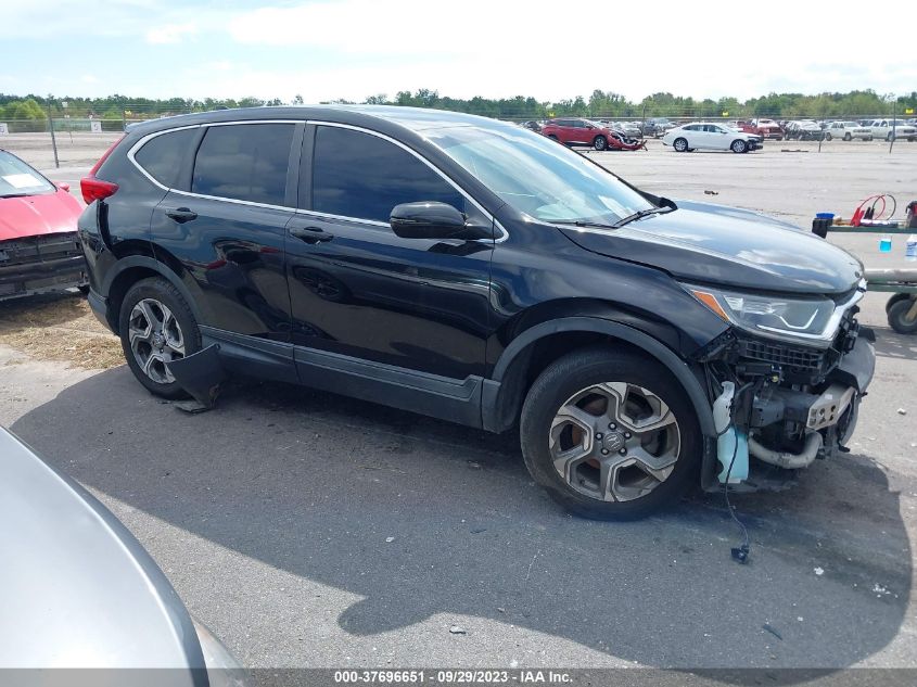 2019 Honda Cr-V Ex VIN: 2HKRW1H50KH507630 Lot: 37696651