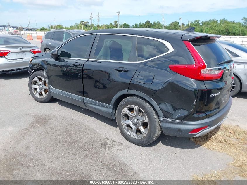 2019 Honda Cr-V Ex VIN: 2HKRW1H50KH507630 Lot: 37696651