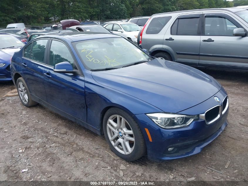 2018 BMW 320I xDrive VIN: WBA8E5G50JNV03130 Lot: 37697037