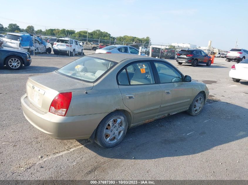 2006 Hyundai Elantra Gls/Limited VIN: KMHDN46D16U238442 Lot: 37697393