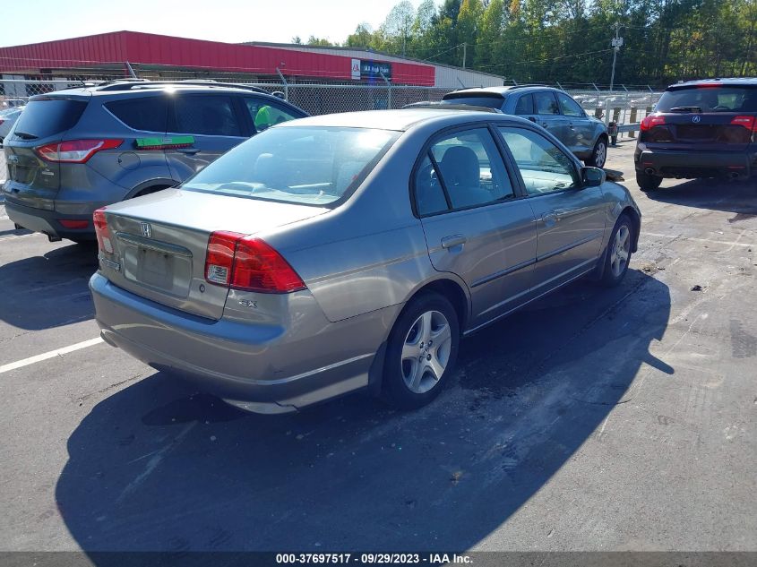 2004 Honda Civic Ex VIN: 2HGES26784H533233 Lot: 37697517