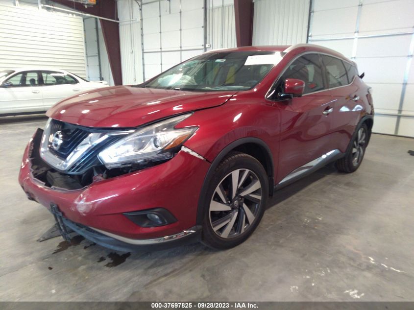 2017 Nissan Murano Platinum VIN: 5N1AZ2MH8HN154794 Lot: 37697825