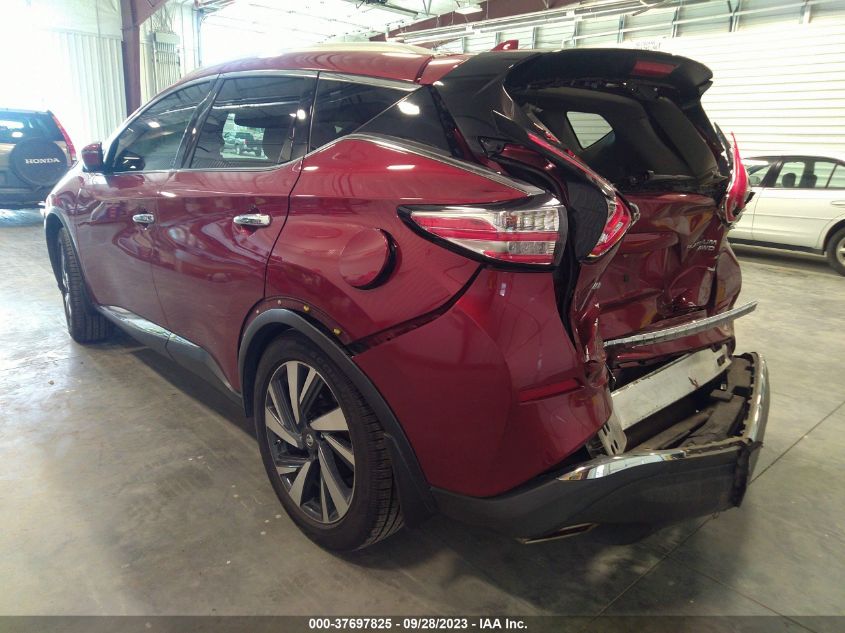 2017 Nissan Murano Platinum VIN: 5N1AZ2MH8HN154794 Lot: 37697825