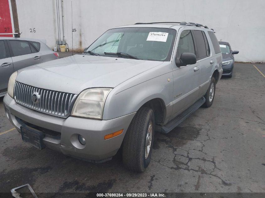 2002 Mercury Mountaineer VIN: 4M2DU86E92UJ01616 Lot: 37698284