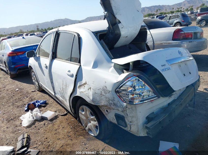 2011 Nissan Versa 1.8S VIN: 3N1BC1AP2BL444152 Lot: 37698467