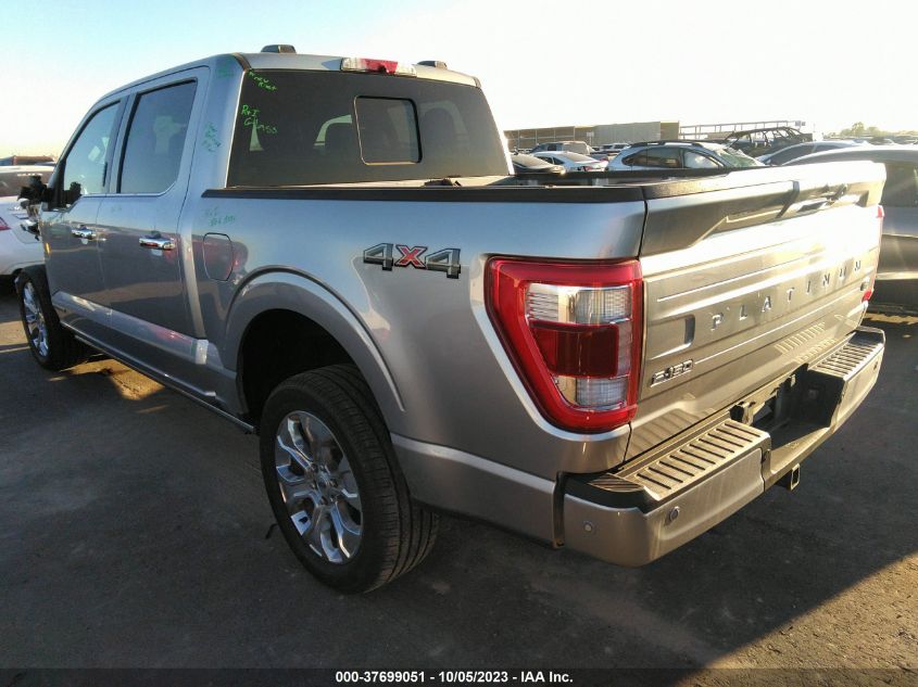 2021 Ford F-150 Platinum VIN: 1FTFW1ED5MFD13199 Lot: 37699051