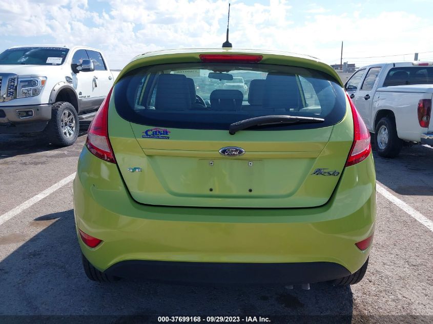 2012 Ford Fiesta Se VIN: 3FADP4EJ4CM153610 Lot: 37699168