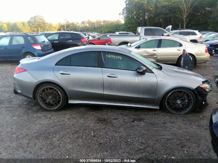 2021 Mercedes-Benz Cla Amg Cla 45 VIN: W1K5J5DB7MN204417 Lot: 37699554