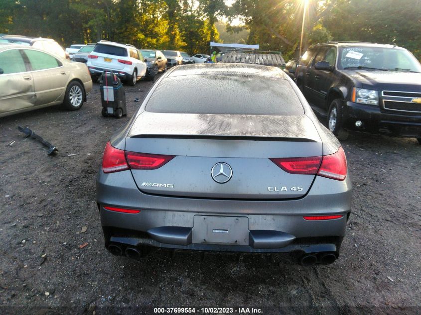 2021 Mercedes-Benz Cla Amg Cla 45 VIN: W1K5J5DB7MN204417 Lot: 37699554