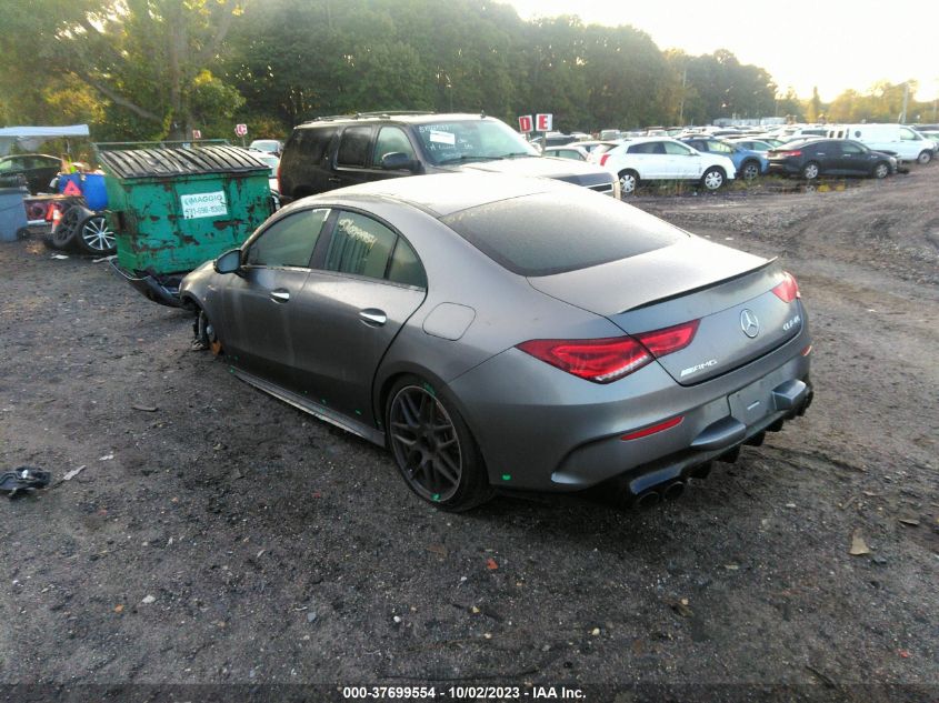 2021 Mercedes-Benz Cla Amg Cla 45 VIN: W1K5J5DB7MN204417 Lot: 37699554