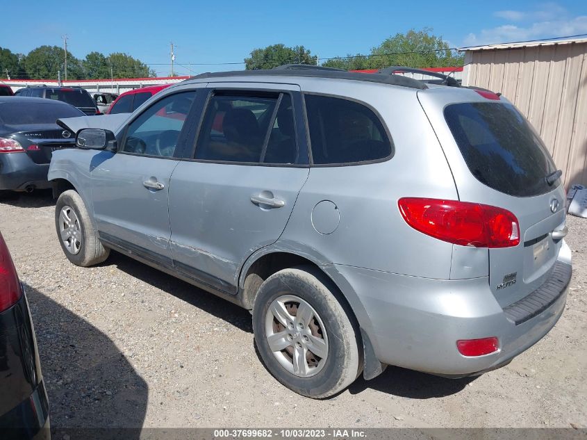 5NMSG13D09H302927 2009 Hyundai Santa Fe Gls