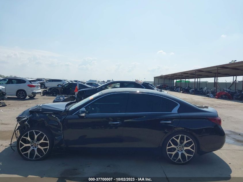 2018 Infiniti Q50 3.0T Luxe VIN: JN1EV7AP8JM359430 Lot: 37788404