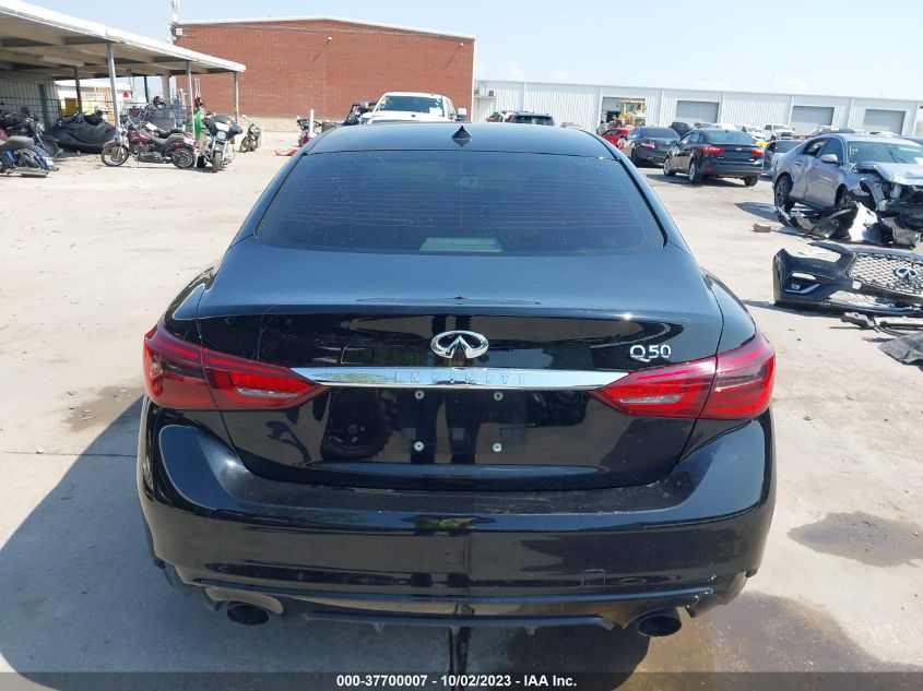 2018 Infiniti Q50 3.0T Luxe VIN: JN1EV7AP8JM359430 Lot: 37788404