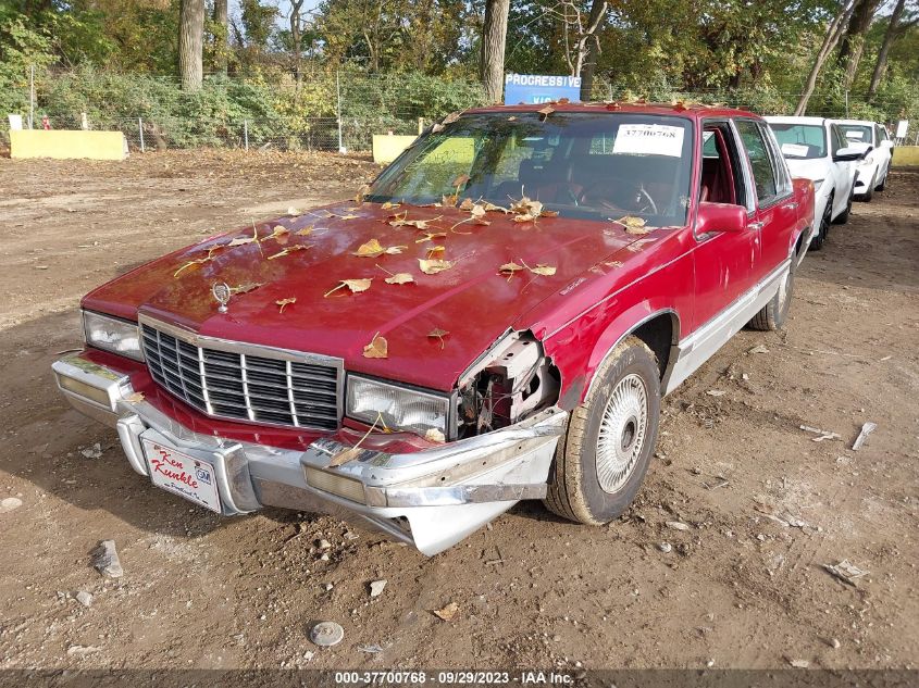 1992 Cadillac Deville VIN: 1G6CD53B2N4283791 Lot: 37700768