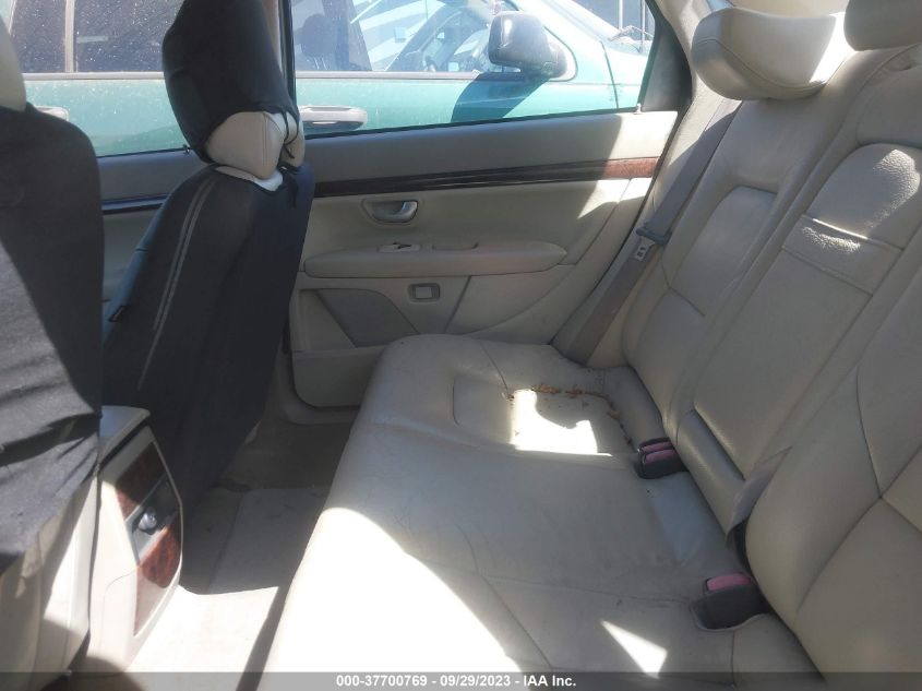 2004 Volvo S80 VIN: YV1TH59H341360594 Lot: 37700769