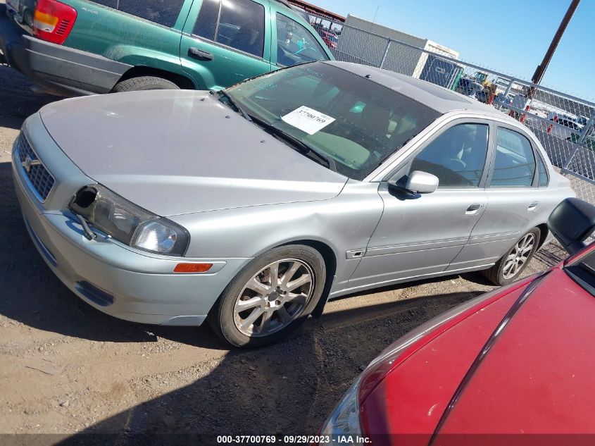 2004 Volvo S80 VIN: YV1TH59H341360594 Lot: 37700769