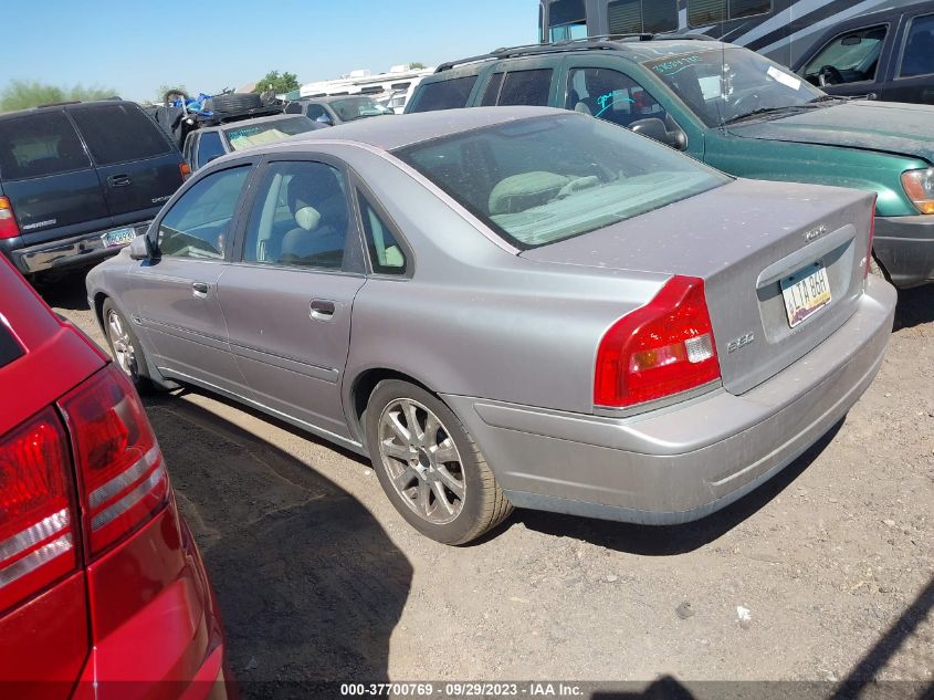 2004 Volvo S80 VIN: YV1TH59H341360594 Lot: 37700769