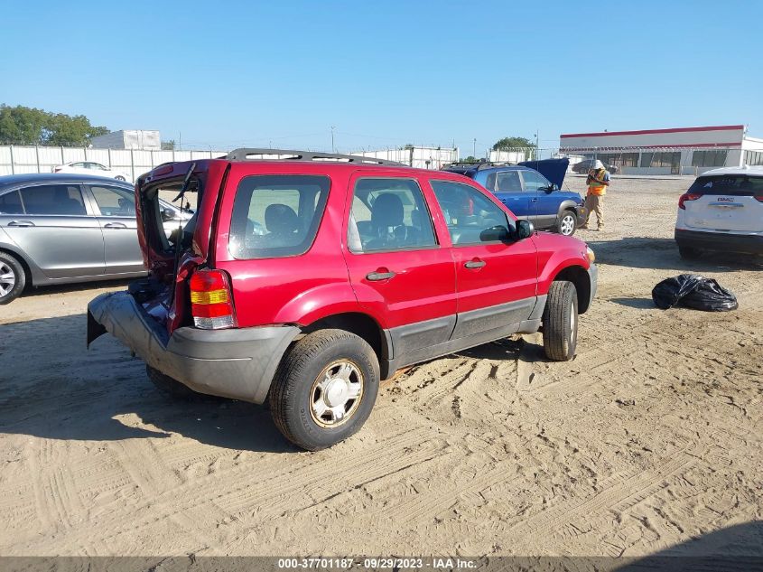 1FMYU02Z76KC04323 2006 Ford Escape Xls/Xls Manual