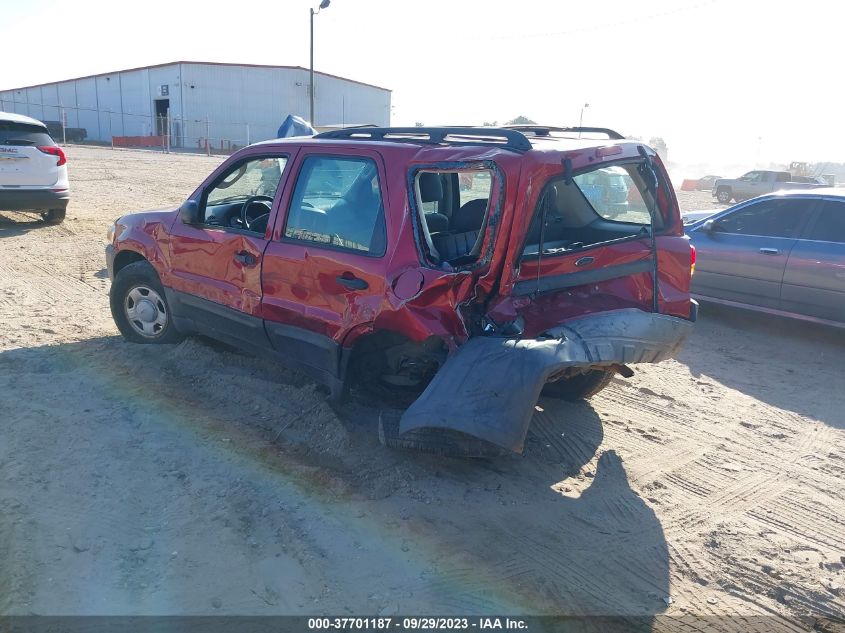 1FMYU02Z76KC04323 2006 Ford Escape Xls/Xls Manual