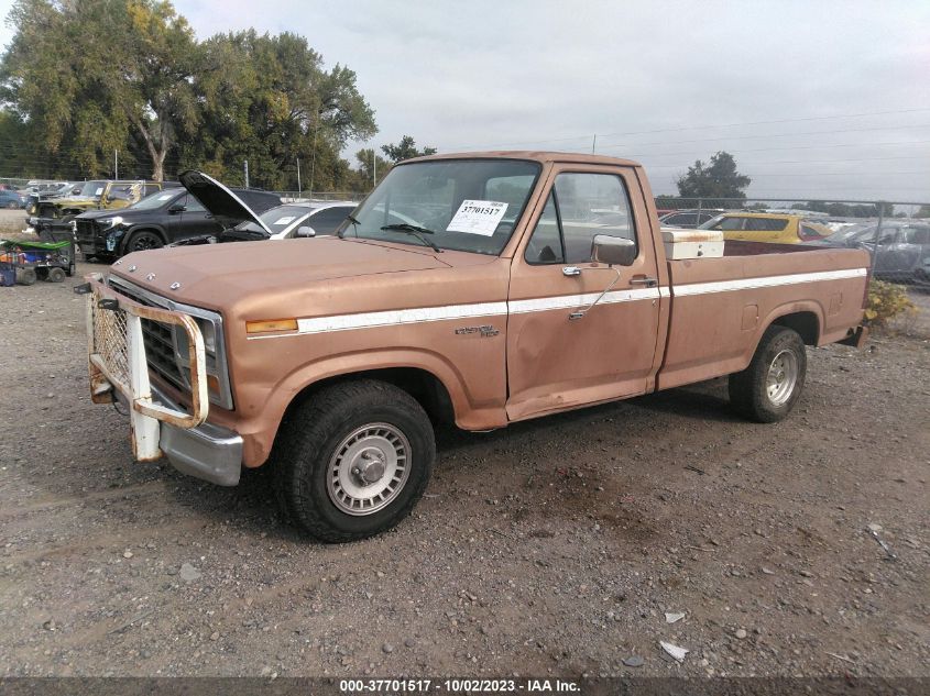 1981 Ford F100 VIN: 1FTCF10E1BPA69769 Lot: 37701517