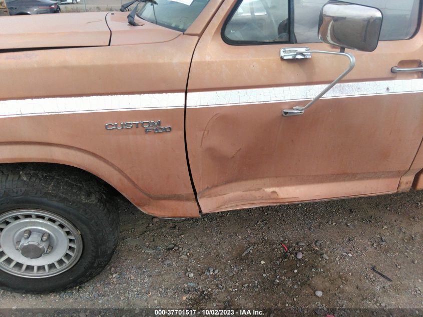 1981 Ford F100 VIN: 1FTCF10E1BPA69769 Lot: 37701517