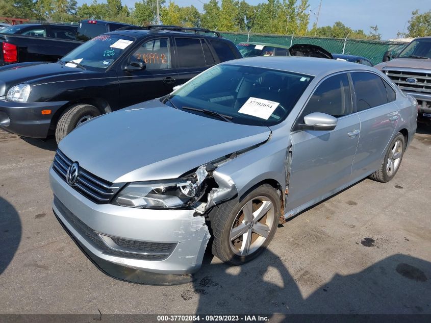 2013 Volkswagen Passat Se VIN: 1VWBP7A34DC067448 Lot: 37702054