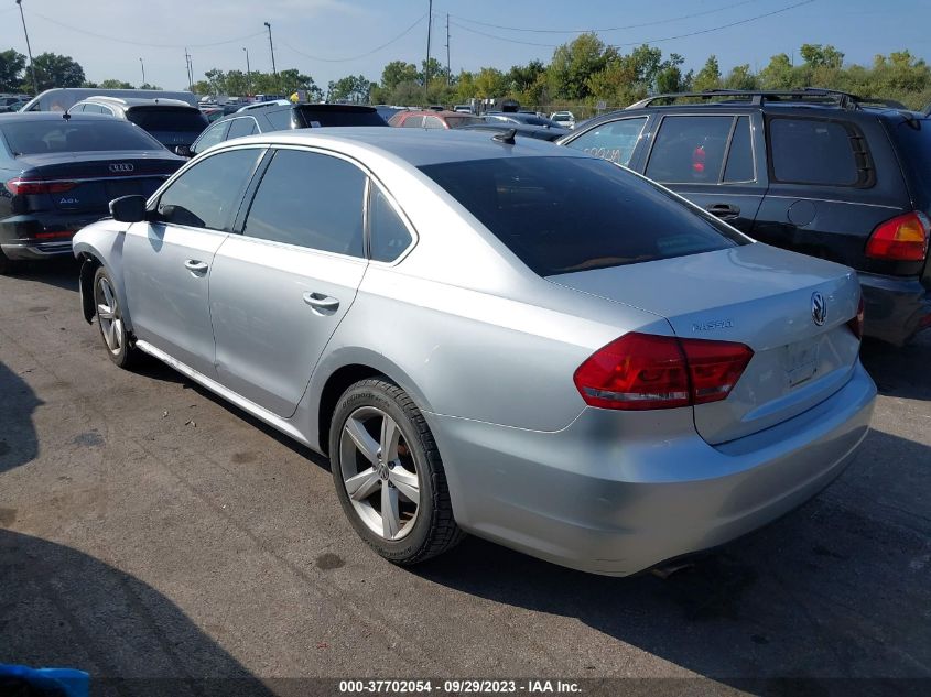 2013 Volkswagen Passat Se VIN: 1VWBP7A34DC067448 Lot: 37702054