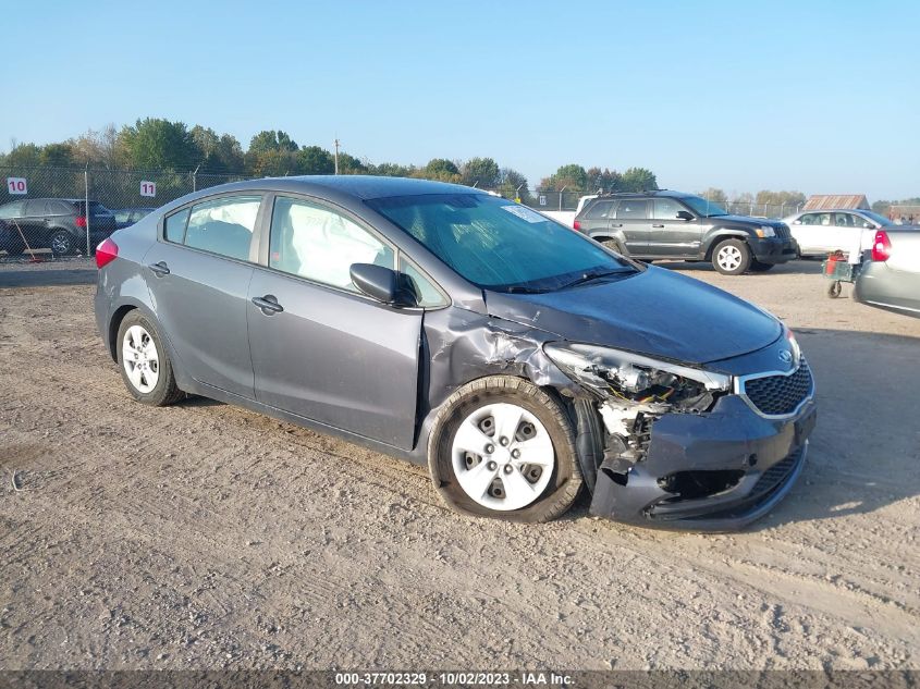 2016 Kia Forte Lx VIN: KNAFK4A6XG5567857 Lot: 37702329