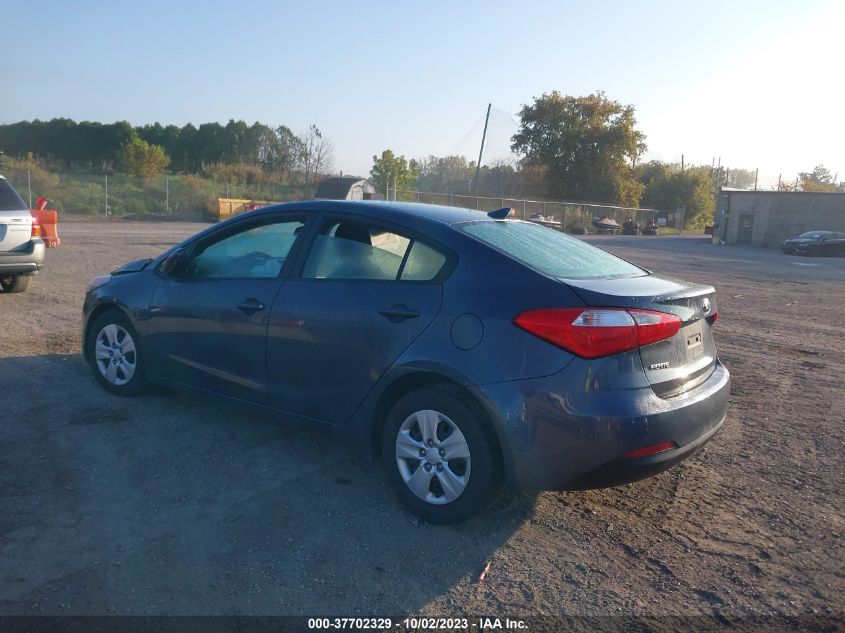 2016 Kia Forte Lx VIN: KNAFK4A6XG5567857 Lot: 37702329