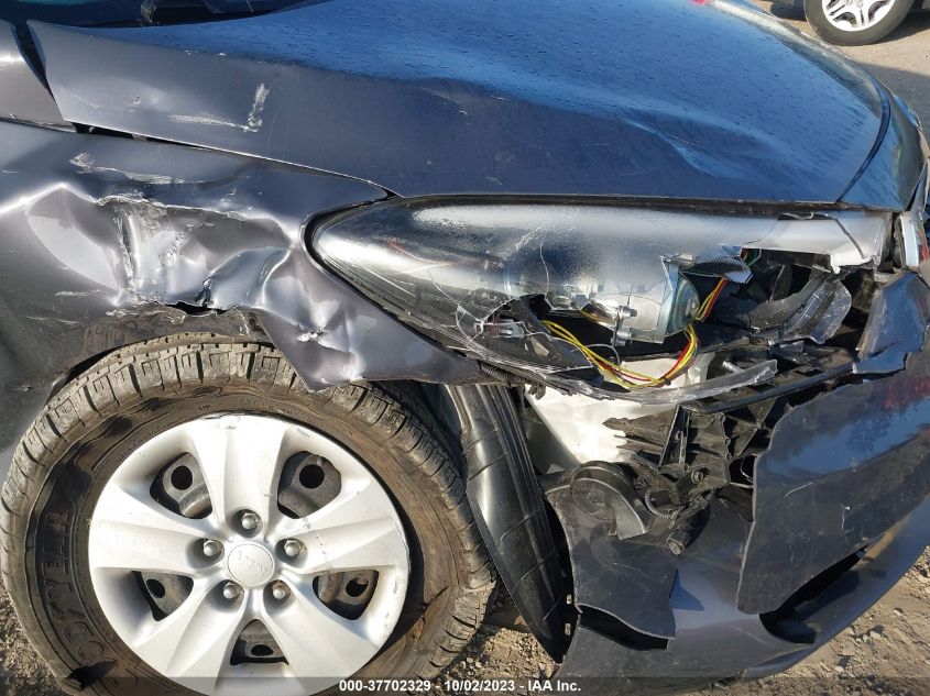 2016 Kia Forte Lx VIN: KNAFK4A6XG5567857 Lot: 37702329