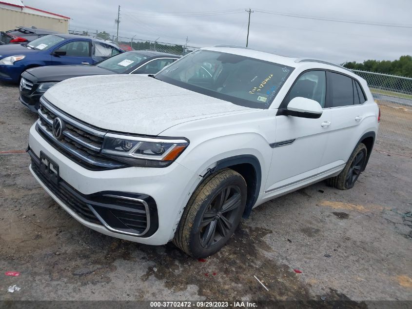 2021 Volkswagen Atlas Cross Sport 3.6L V6 Se W VIN: 1V2RE2CA3MC221703 Lot: 37702472