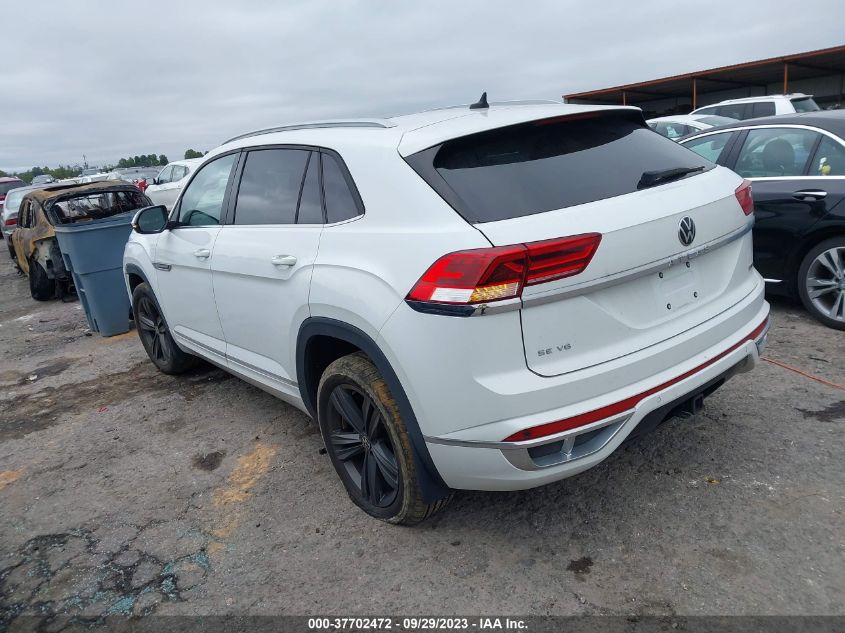 2021 Volkswagen Atlas Cross Sport 3.6L V6 Se W VIN: 1V2RE2CA3MC221703 Lot: 37702472