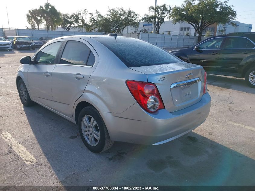 2015 Chevrolet Sonic Lt VIN: 1G1JC5SH1F4220219 Lot: 37703334