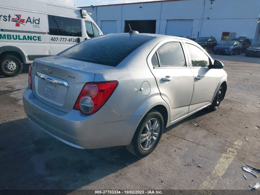 2015 Chevrolet Sonic Lt VIN: 1G1JC5SH1F4220219 Lot: 37703334