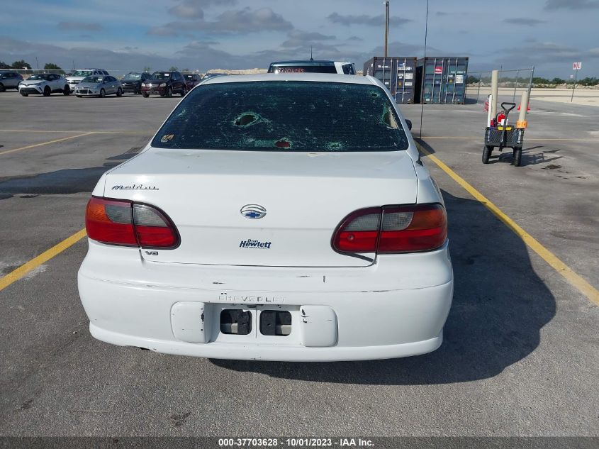 2001 Chevrolet Malibu VIN: 1G1ND52J716114758 Lot: 37703628