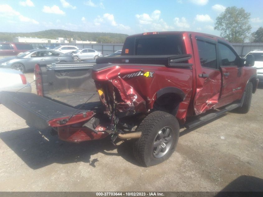 2015 Nissan Titan S/Sv/Pro-4X/Sl VIN: 1N6BA0EC8FN514812 Lot: 37703644