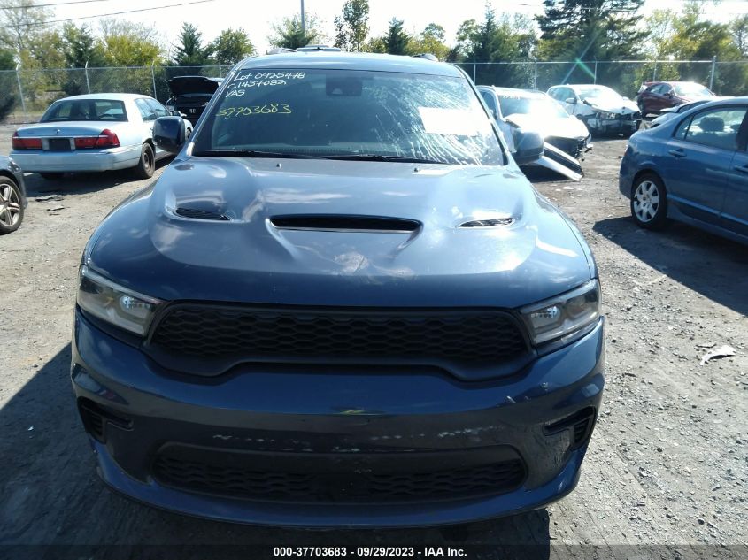 2021 Dodge Durango R/T VIN: 1C4SDJCT3MC607569 Lot: 37703683