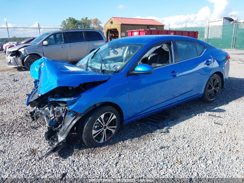 3N1AB8CV2PY293536 2023 Nissan Sentra Sv Xtronic Cvt