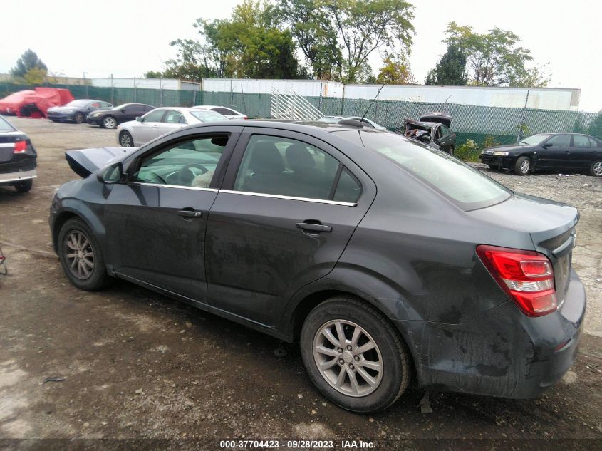 2018 Chevrolet Sonic Lt VIN: 1G1JD5SG6J4102731 Lot: 37704423