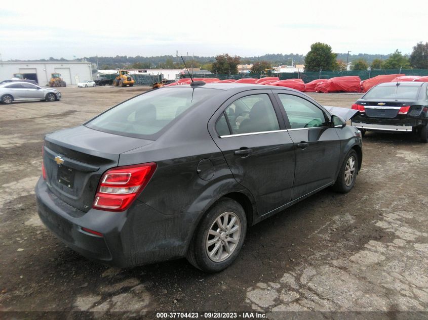 2018 Chevrolet Sonic Lt VIN: 1G1JD5SG6J4102731 Lot: 37704423