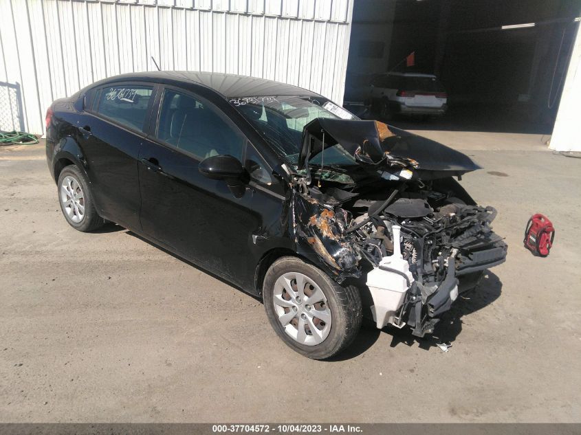 KNADM4A36E6346707 2014 Kia Rio Lx