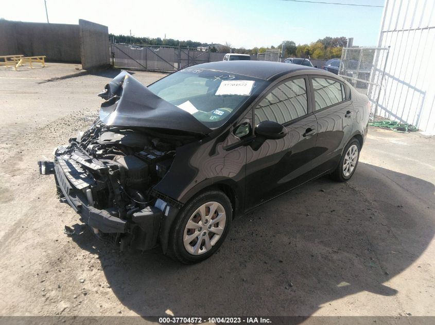 KNADM4A36E6346707 2014 Kia Rio Lx