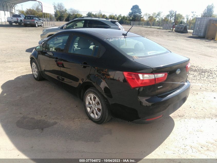 KNADM4A36E6346707 2014 Kia Rio Lx