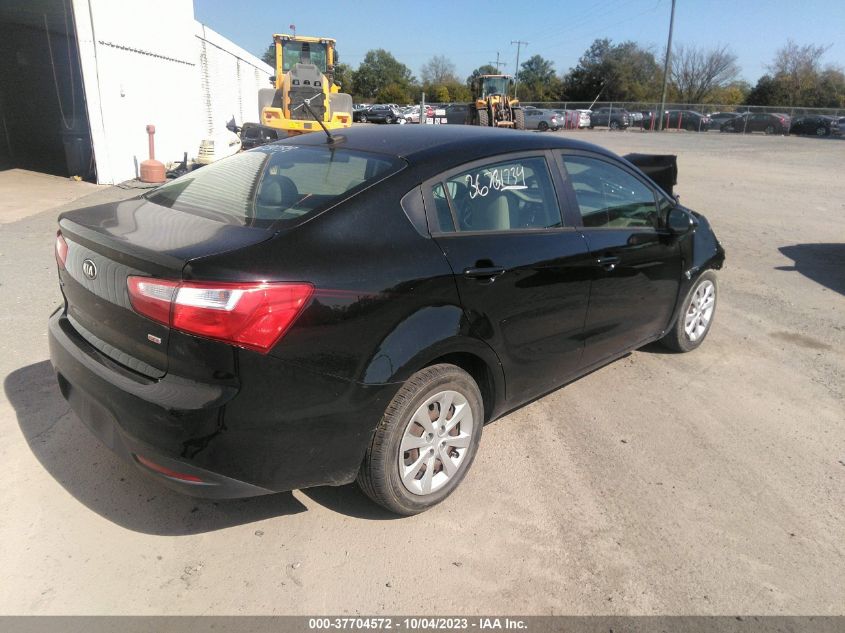 KNADM4A36E6346707 2014 Kia Rio Lx