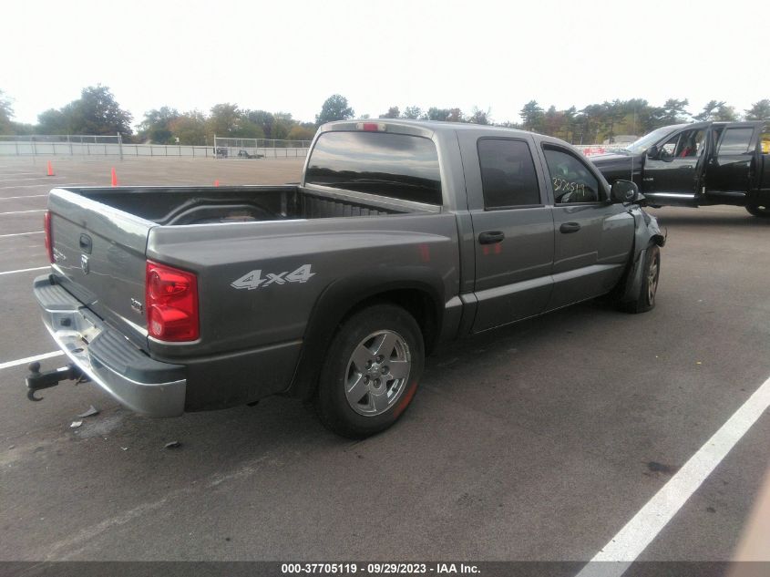 2005 Dodge Dakota Slt VIN: 1D7HW48N85S309466 Lot: 37705119