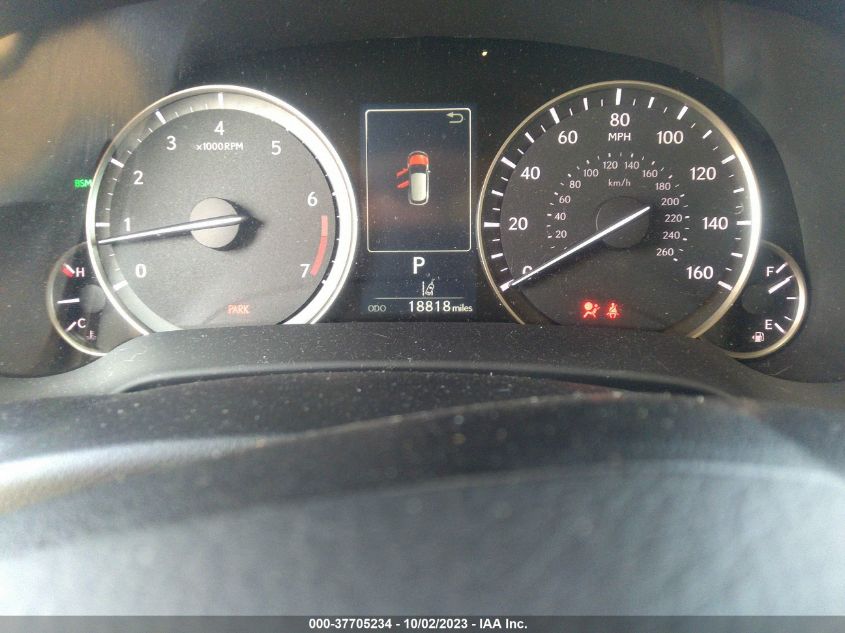 2022 Lexus Rx Rx 350 VIN: 2T2HZMAA2NC238609 Lot: 37705234