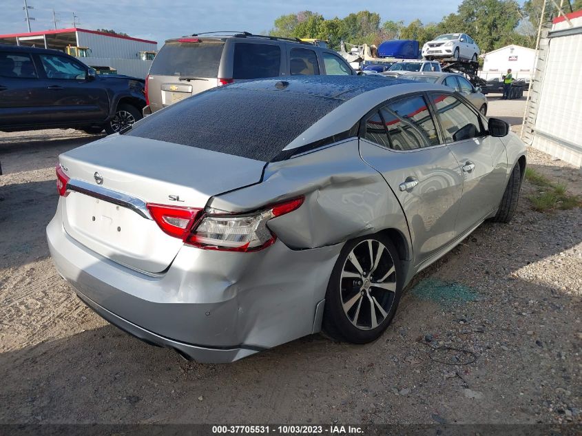 2017 Nissan Maxima 3.5 Sl VIN: 1N4AA6AP4HC455644 Lot: 37705531